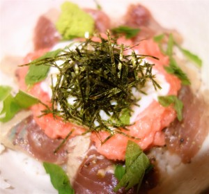 月替わりマグロの漬け丼